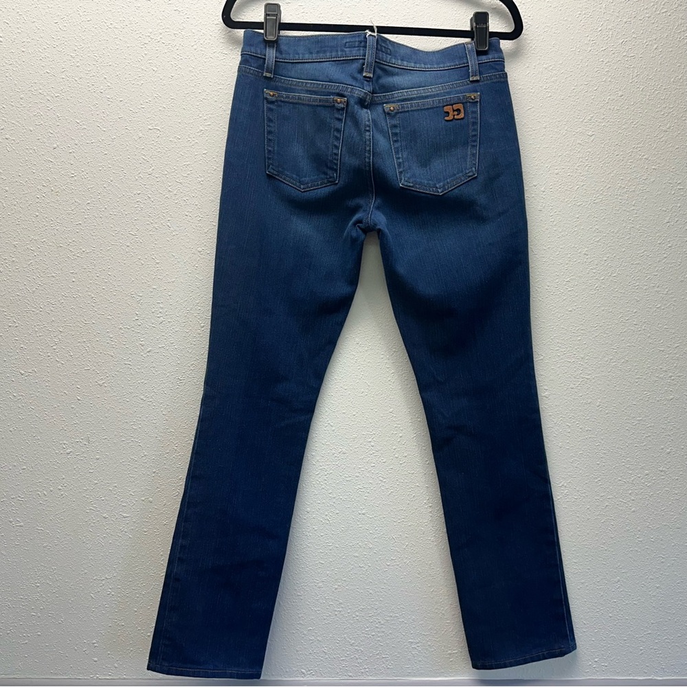 Joe's Cigarette Jeans Women's Straight Leg in Deep Blue - Picture 6 of 11